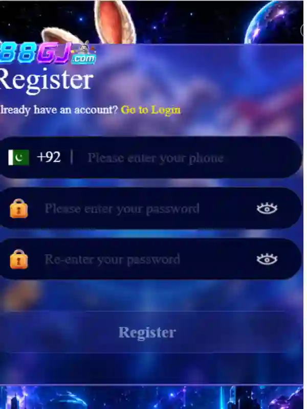 888GJ game Registration