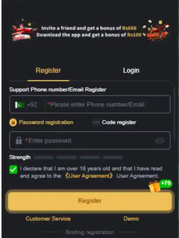 GoKashPK game Registration