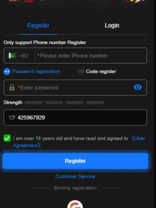 K 888 game Registration