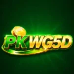 PKW5D Game APK interface on an Android smartphone showing gaming dashboard and rewards